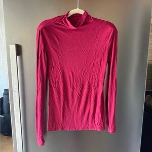 Aprll Women’s Turtleneck Pink Knit Sweater Shirt sz Small